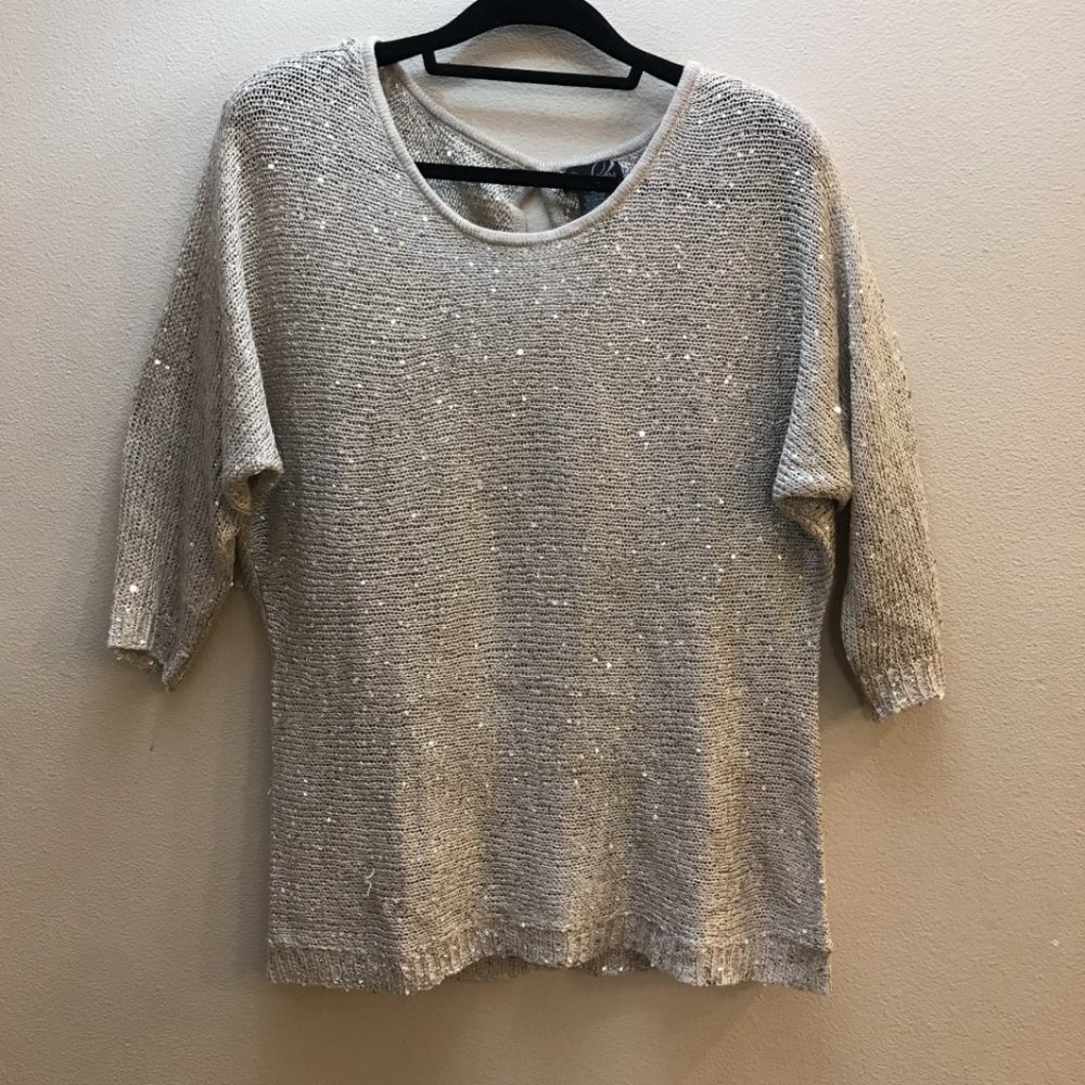 Sequin sweater
